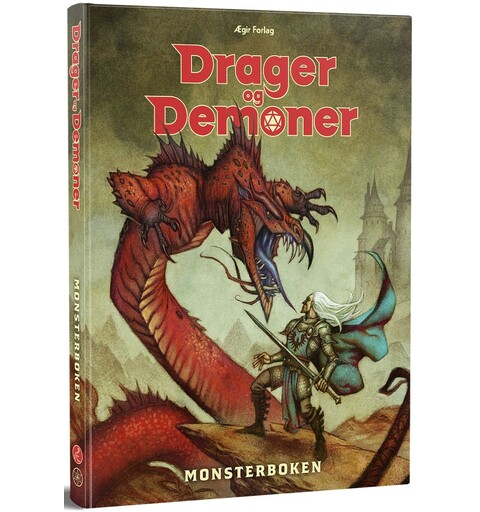 Drager og Demoner Monsterboken - NORSK Norsk utgave